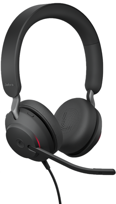 Jabra Evolve2 40 SE USB Type-C Wired Stereo Headset | 24189-999-899