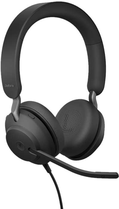 Jabra Evolve2 40 SE USB Type-C Wired Stereo Headset | 24189-999-899