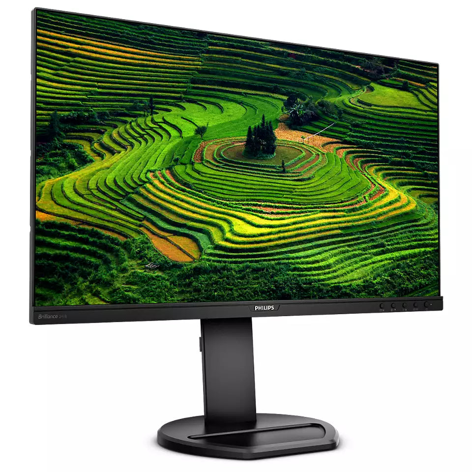 PHILIPS 24" Full HD LCD Desktop Monitor | 241B8QJEB/00 Desktop Monitor Philips