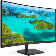 Philips E Line 24" Full HD LCD Curved Computer Monitor Black | 241E1SCA/00 Business Monitor Philips