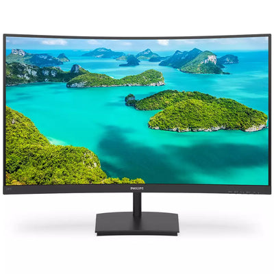 PHILIPS 24" Full HD Curved LCD Desktop Monitor | 241E1SC/00 Desktop Monitor Philips