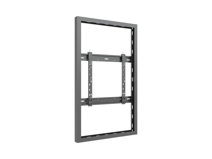 Multibrackets M Pro Series Enclosure 50" Wall Slim Medium Black Signage Display Enclosures Multibrackets