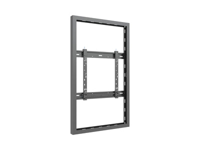 Multibrackets M Pro Series Enclosure 50" Wall Slim Medium Black Signage Display Enclosures Multibrackets