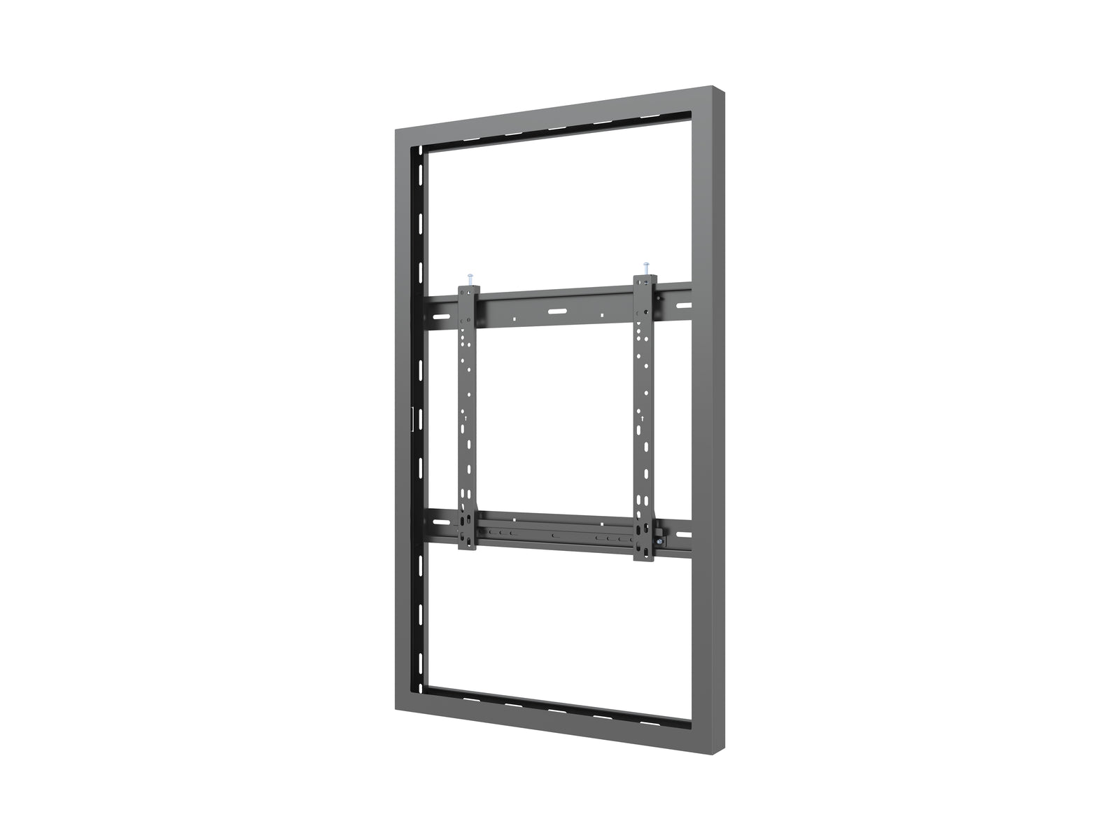 Multibrackets M Pro Series Enclosure 50" Wall Slim Medium Black Signage Display Enclosures Multibrackets