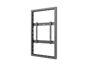 Multibrackets M Pro Series Enclosure 50" Wall Slim Medium Black Signage Display Enclosures Multibrackets