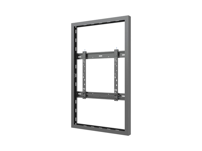 Multibrackets M Pro Series Enclosure 50" Wall Slim Medium Black Signage Display Enclosures Multibrackets