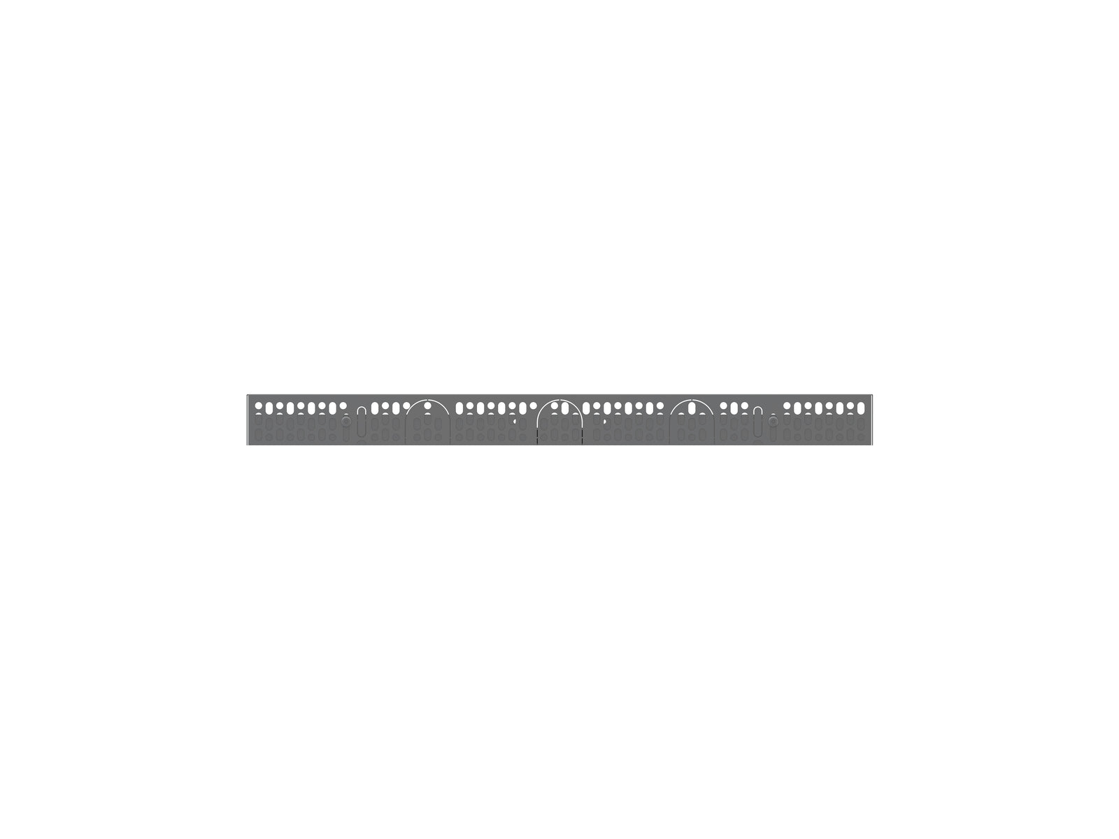 Multibrackets M Pro Series Enclosure 50" Wall Slim Medium Black Signage Display Enclosures Multibrackets