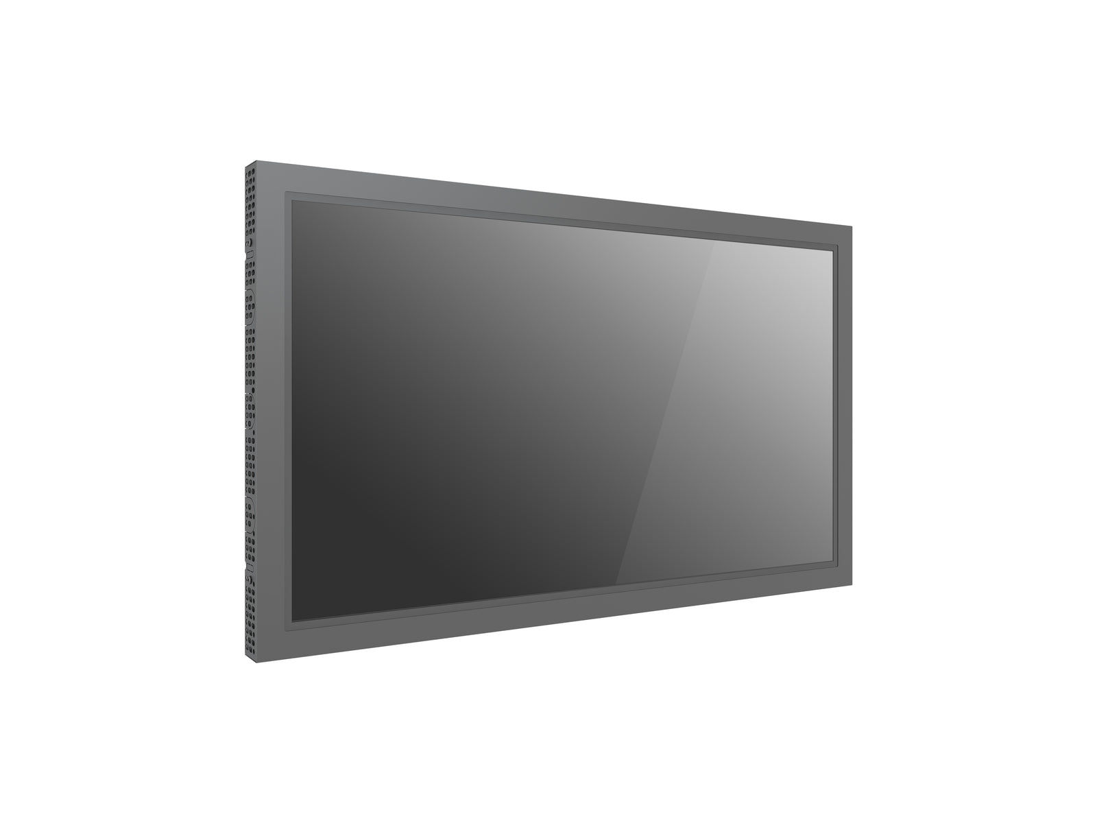 Multibrackets M Pro Series Enclosure 50" Wall Slim Medium Black Signage Display Enclosures Multibrackets