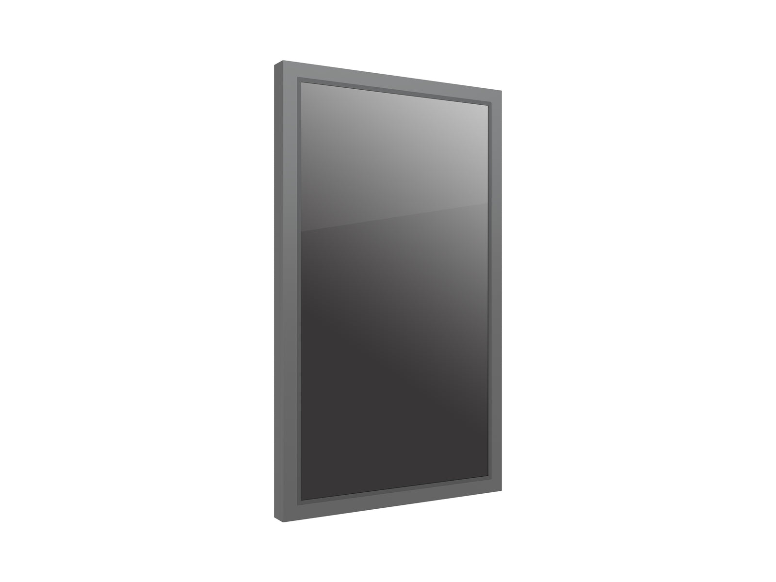Multibrackets M Pro Series Enclosure 50" Wall Slim Medium Black Signage Display Enclosures Multibrackets