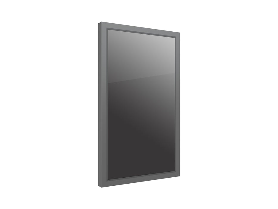 Multibrackets M Pro Series Enclosure 50" Wall Slim Medium Black Signage Display Enclosures Multibrackets