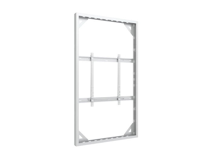Multibrackets M Pro Series Enclosure 85" Wall Slim Large White Signage Display Enclosures Multibrackets