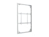 Multibrackets M Pro Series Enclosure 85" Wall Slim Large White Signage Display Enclosures Multibrackets