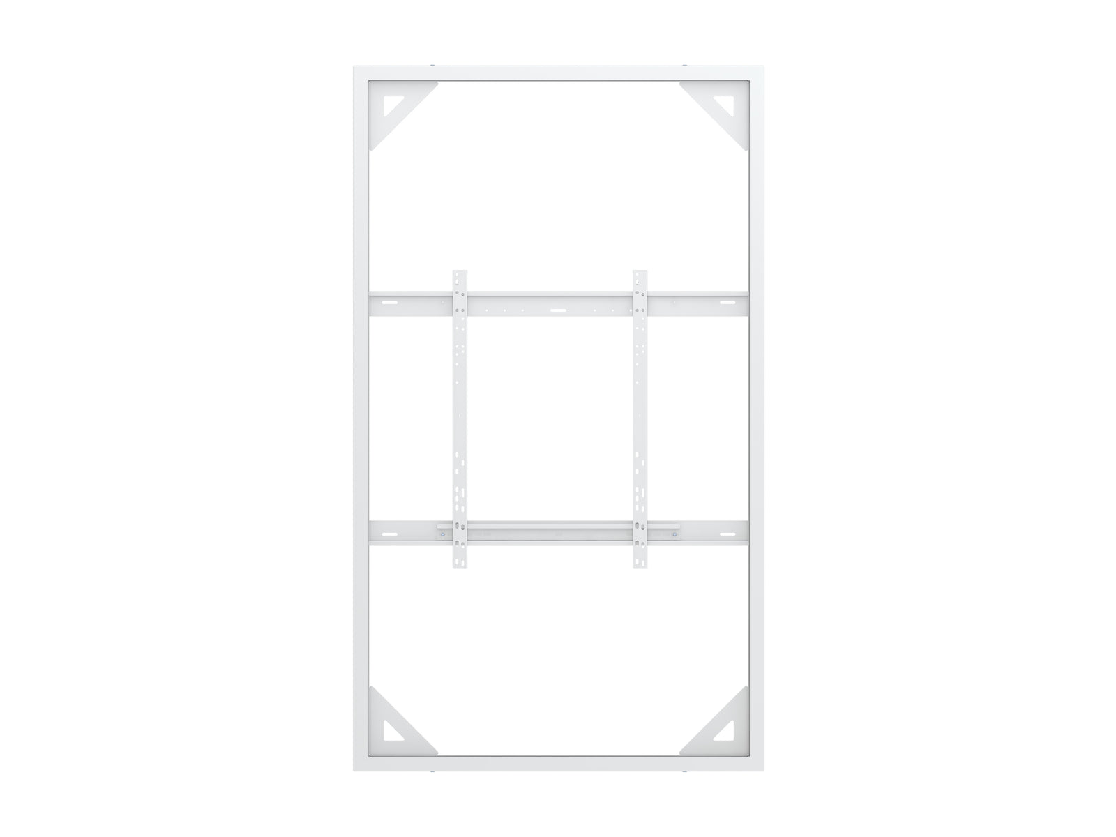 Multibrackets M Pro Series Enclosure 85" Wall Slim Large White Signage Display Enclosures Multibrackets