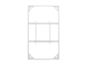 Multibrackets M Pro Series Enclosure 85" Wall Slim Large White Signage Display Enclosures Multibrackets