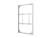 Multibrackets M Pro Series Enclosure 85" Wall Slim Large White Signage Display Enclosures Multibrackets