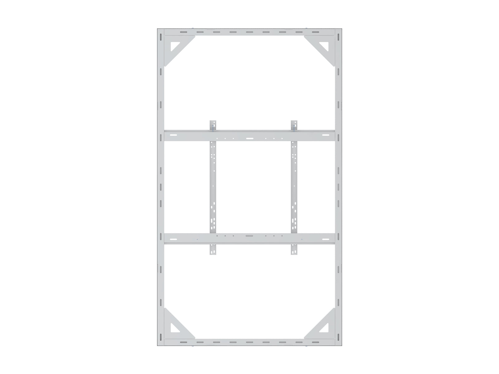 Multibrackets M Pro Series Enclosure 85" Wall Slim Large White Signage Display Enclosures Multibrackets