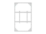 Multibrackets M Pro Series Enclosure 85" Wall Slim Large White Signage Display Enclosures Multibrackets