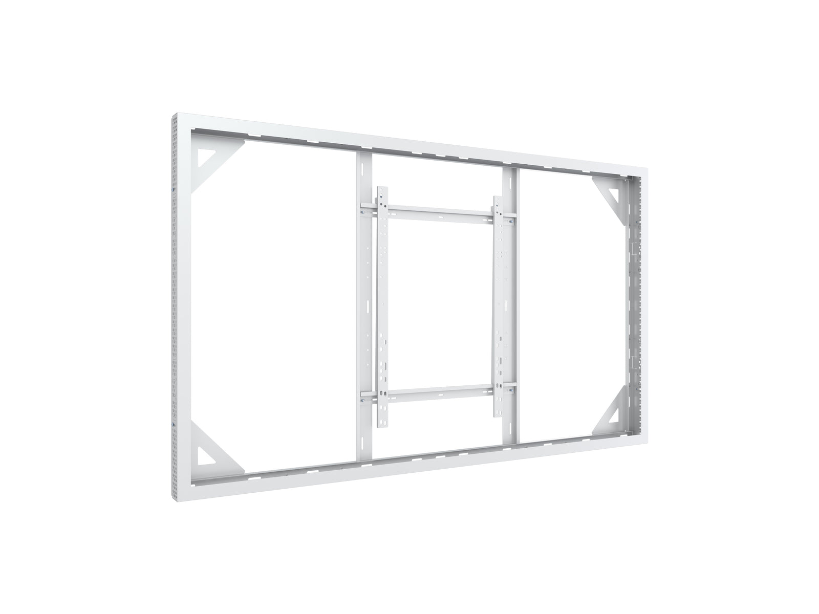 Multibrackets M Pro Series Enclosure 85" Wall Slim Large White Signage Display Enclosures Multibrackets