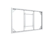 Multibrackets M Pro Series Enclosure 85" Wall Slim Large White Signage Display Enclosures Multibrackets