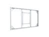 Multibrackets M Pro Series Enclosure 85" Wall Slim Large White Signage Display Enclosures Multibrackets