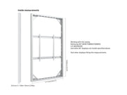 Multibrackets M Pro Series Enclosure 85" Wall Slim Large White Signage Display Enclosures Multibrackets