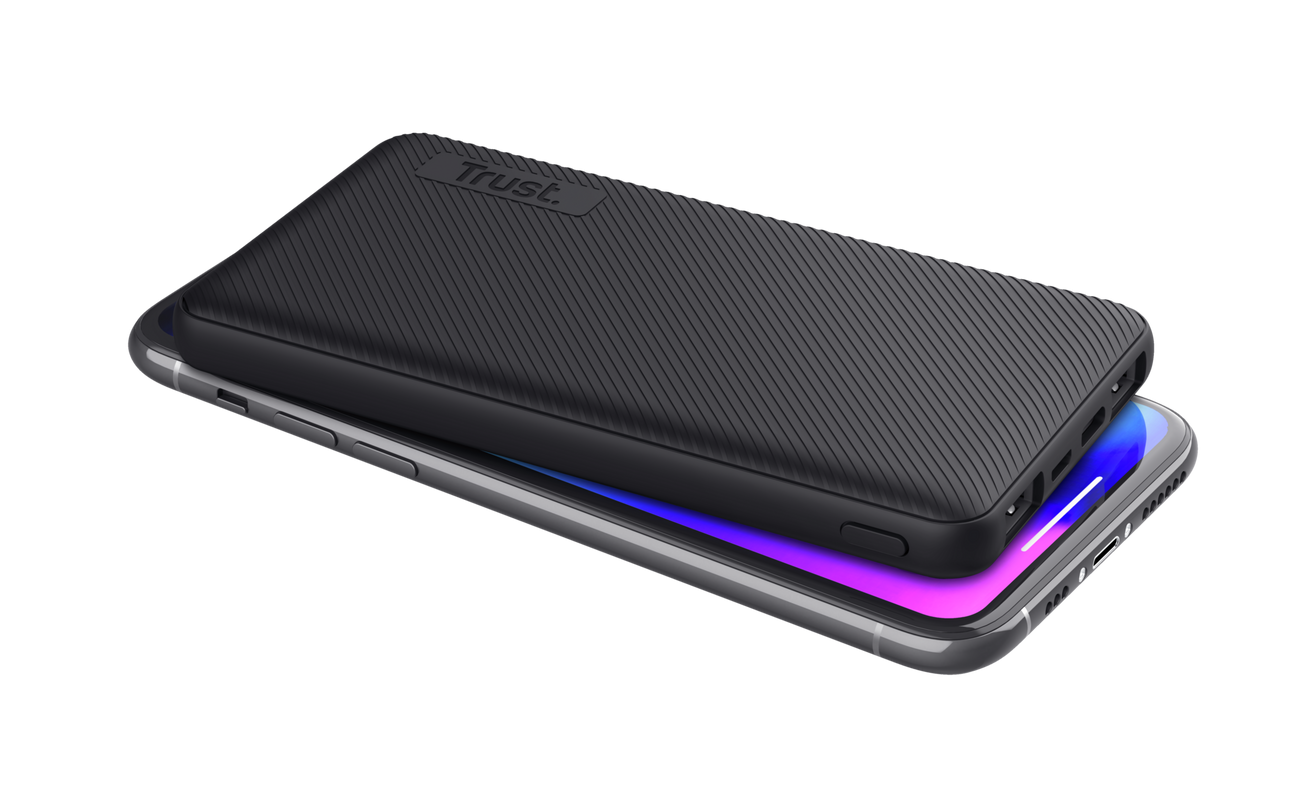 Trust Primo Ultra-thin 10.000 mAh Powerbank | 24678 Power & Charging Trust