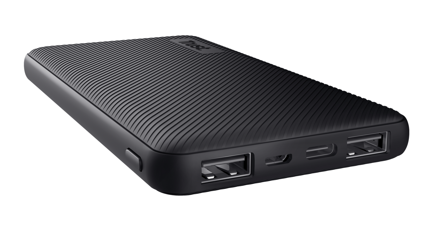 Trust Primo Ultra-thin 10.000 mAh Powerbank | 24678 Power & Charging Trust