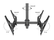 Multibrackets M Pro Series Dual Bracket V-Shape - (46"-65") Mounting Accessory Multibrackets