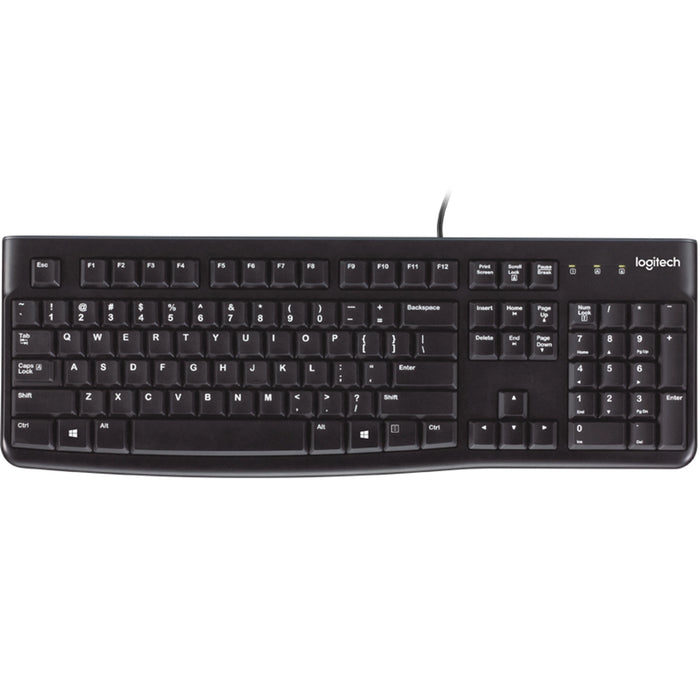 Logitech K120 Business Keyboard (Black) | 920-002501 Keyboard & Mouse Logitech
