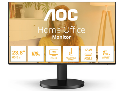 AOC 24B3CF2 23.8" 120Hz 1ms Full HD Desktop Monitor Desktop Monitor AOC