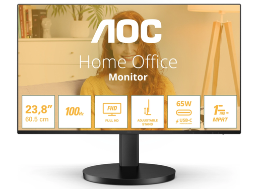 AOC 24B3CF2 23.8" 120Hz 1ms Full HD Desktop Monitor Desktop Monitor AOC