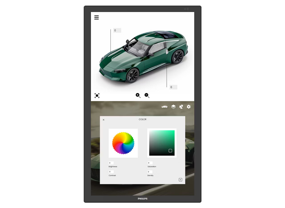 Philips 23.8" Full HD Android Multi-Touch PCAP Display | 24BDL3751T/00 Touchscreen Monitor Philips
