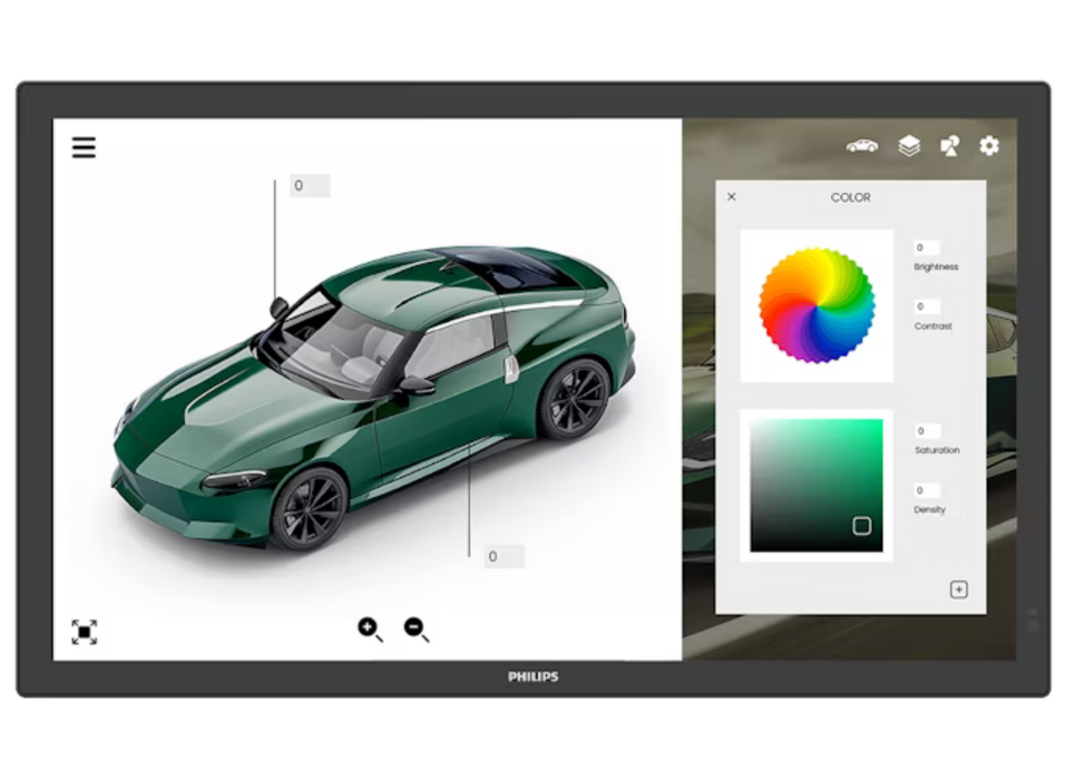 Philips 23.8" Full HD Android Multi-Touch PCAP Display | 24BDL3751T/00 Touchscreen Monitor Philips