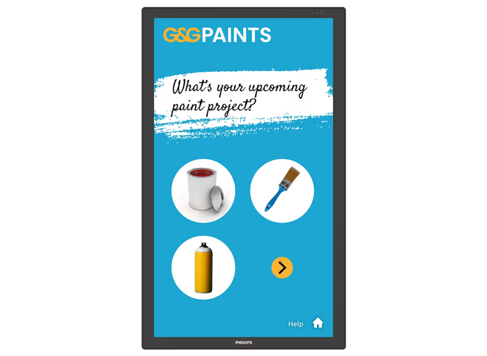 Philips 23.8" Full HD Android Multi-Touch PCAP Display | 24BDL3751T/00 Touchscreen Monitor Philips