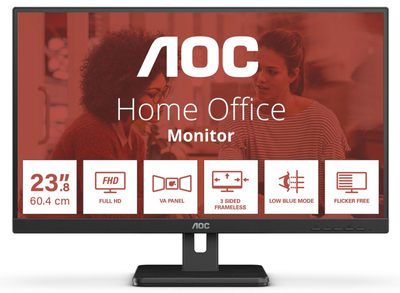 AOC 24E3UM 24" 75Hz 4ms Full HD Desktop Monitor Desktop Monitor AOC