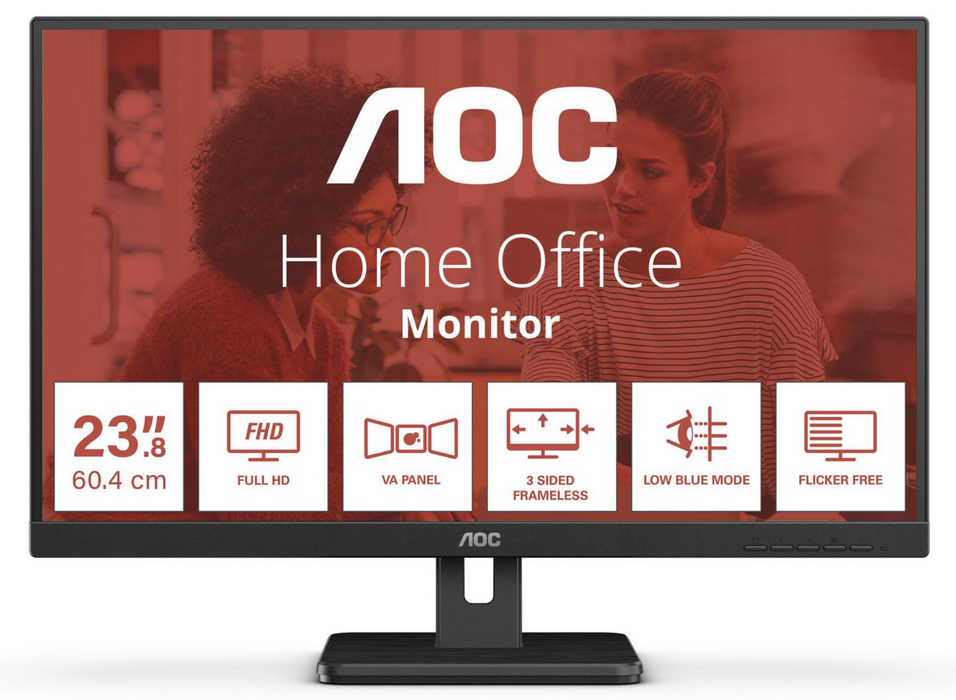 AOC 24E3UM 24" 75Hz 4ms Full HD Desktop Monitor Desktop Monitor AOC