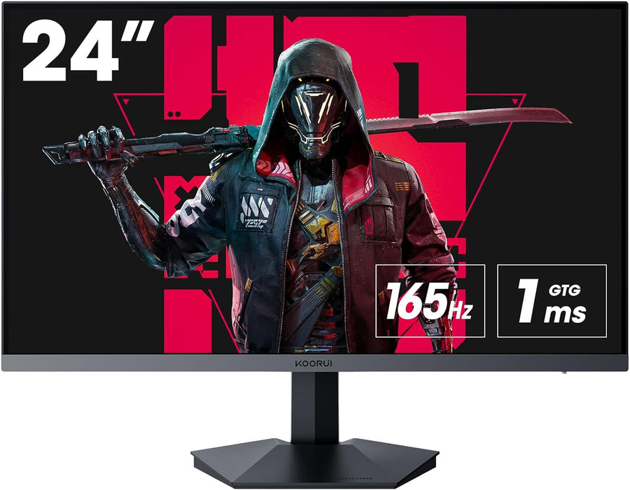 KOORUI 24E3 - 24" Gaming Monitor Full HD IPS 165Hz Refresh Rate 1ms