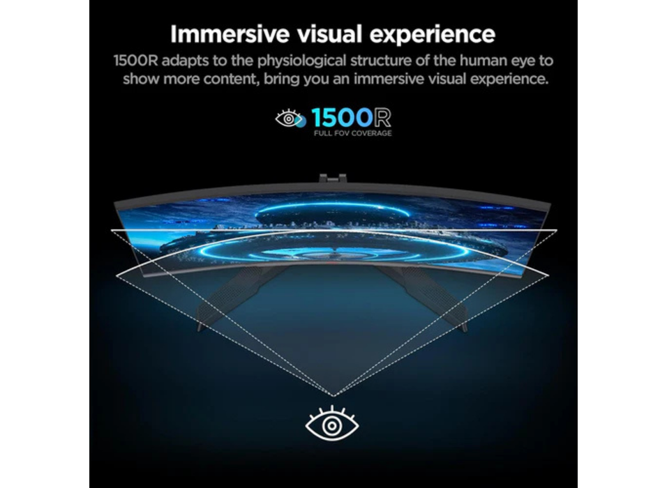 Koorui 24E6CA 24" 180Hz 1ms Full HD Curved Gaming Monitor Gaming Monitor Koorui