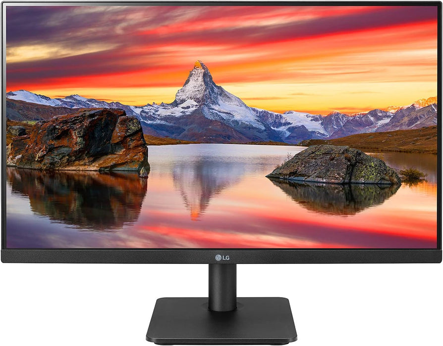 LG 24MP400P-B.BEK 23.8'' IPS Full HD Monitor with 3-Side Virtually Borderless Design