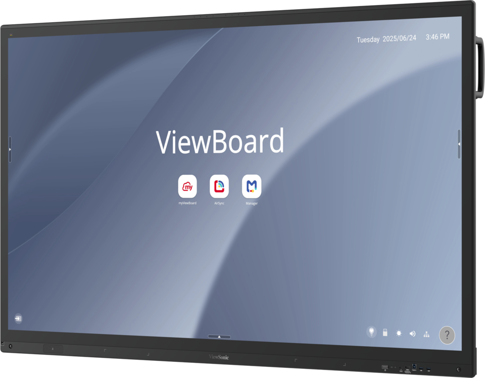 ViewSonic IFP6563-1C 65“ 4K PCAP Touch EDLA Certified Interactive Display Interactive Touchscreen Display ViewSonic