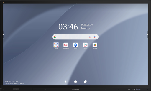 ViewSonic IFP7563-1C 75“ 4K PCAP Touch EDLA Certified Interactive Display Viewsonic Interactive Touchscreen Display ViewSonic