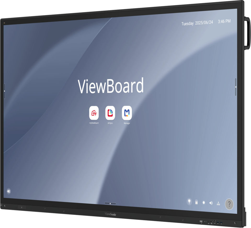 ViewSonic IFP7563-1C 75“ 4K PCAP Touch EDLA Certified Interactive Display Interactive Touchscreen Display ViewSonic