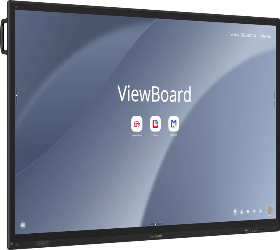 ViewSonic IFP7563-1C 75“ 4K PCAP Touch EDLA Certified Interactive Display Interactive Touchscreen Display ViewSonic