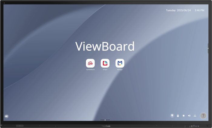 ViewSonic IFP8663-1C 86“ 4K PCAP Touch EDLA Certified Interactive Display Interactive Touchscreen Display ViewSonic