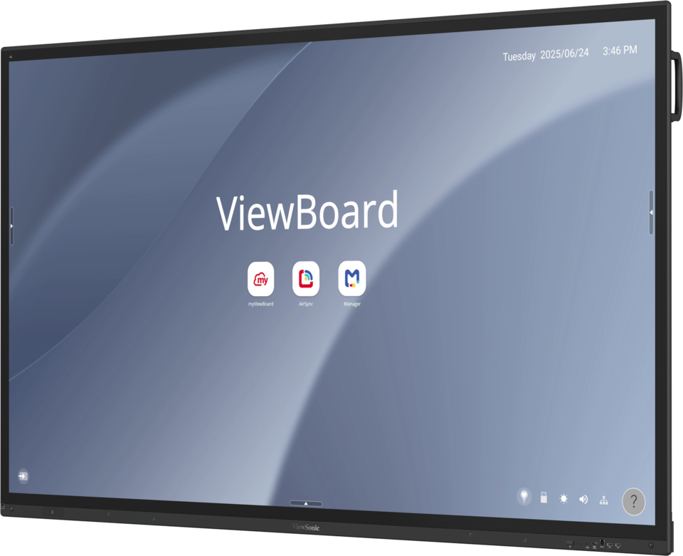 ViewSonic IFP8663-1C 86“ 4K PCAP Touch EDLA Certified Interactive Display Interactive Touchscreen Display ViewSonic