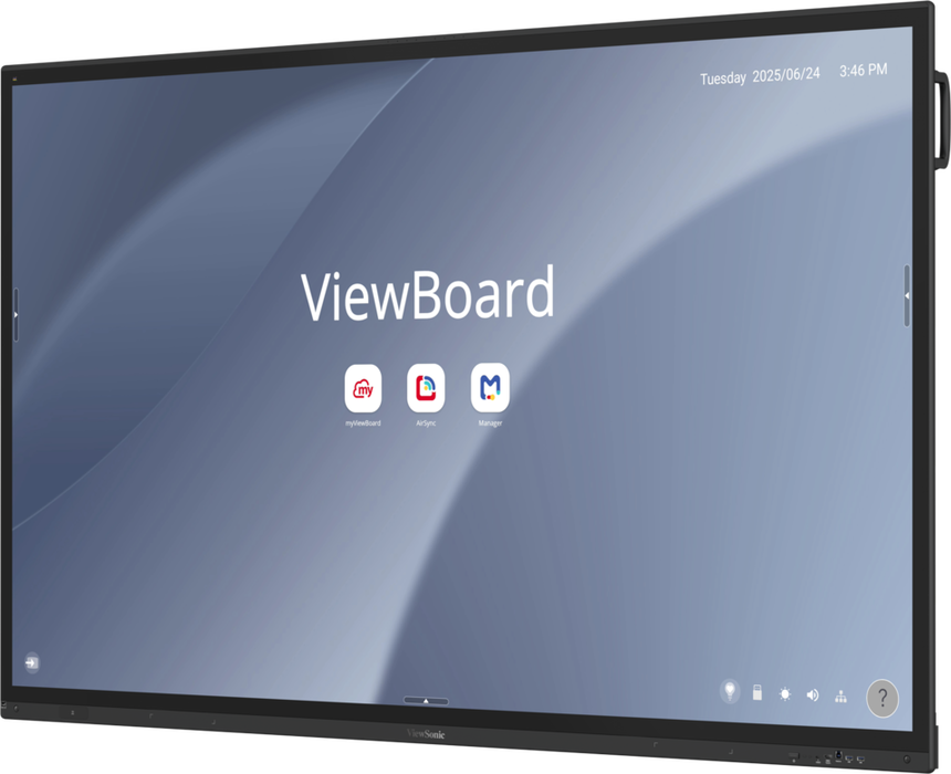 ViewSonic IFP8663-1C 86“ 4K PCAP Touch EDLA Certified Interactive Display Viewsonic Interactive Touchscreen Display ViewSonic