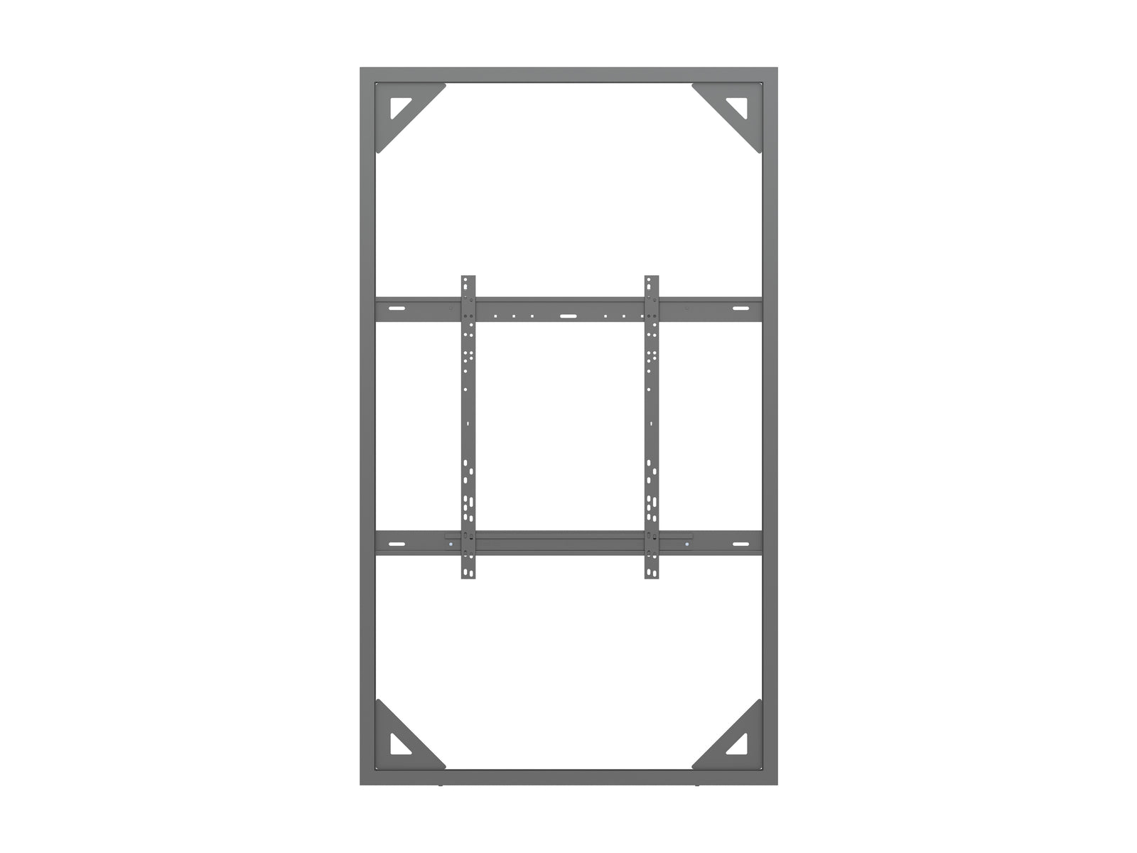 Multibrackets M Pro Series Enclosure 85" Wall Slim Large Black Signage Display Enclosures Multibrackets