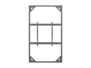Multibrackets M Pro Series Enclosure 85" Wall Slim Large Black Signage Display Enclosures Multibrackets