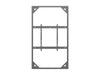 Multibrackets M Pro Series Enclosure 85" Wall Slim Large Black Signage Display Enclosures Multibrackets