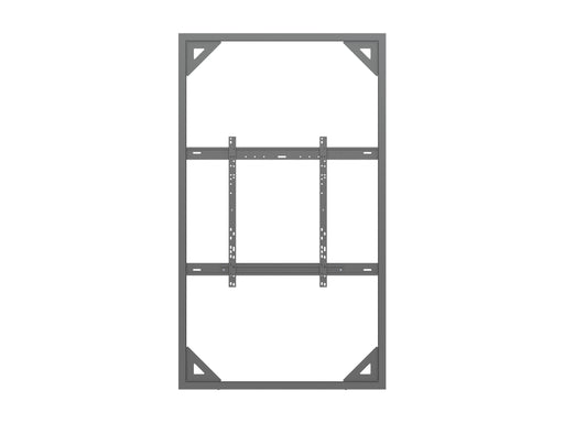 Multibrackets M Pro Series Enclosure 85" Wall Slim Large Black Signage Display Enclosures Multibrackets